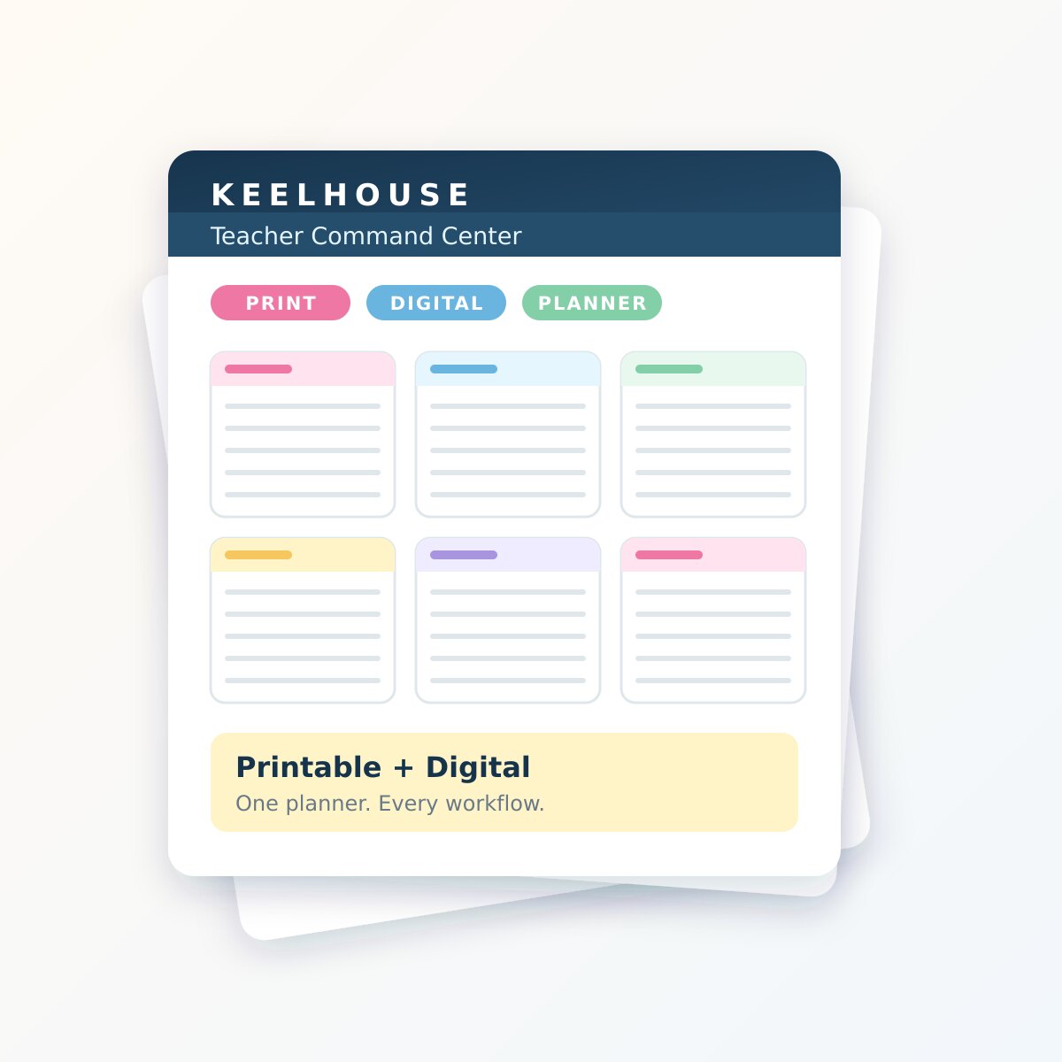 Complete teacher planner bundle